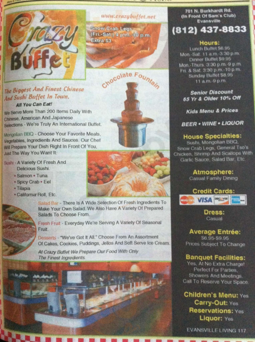 Crazy Buffet Chinese Restaurant