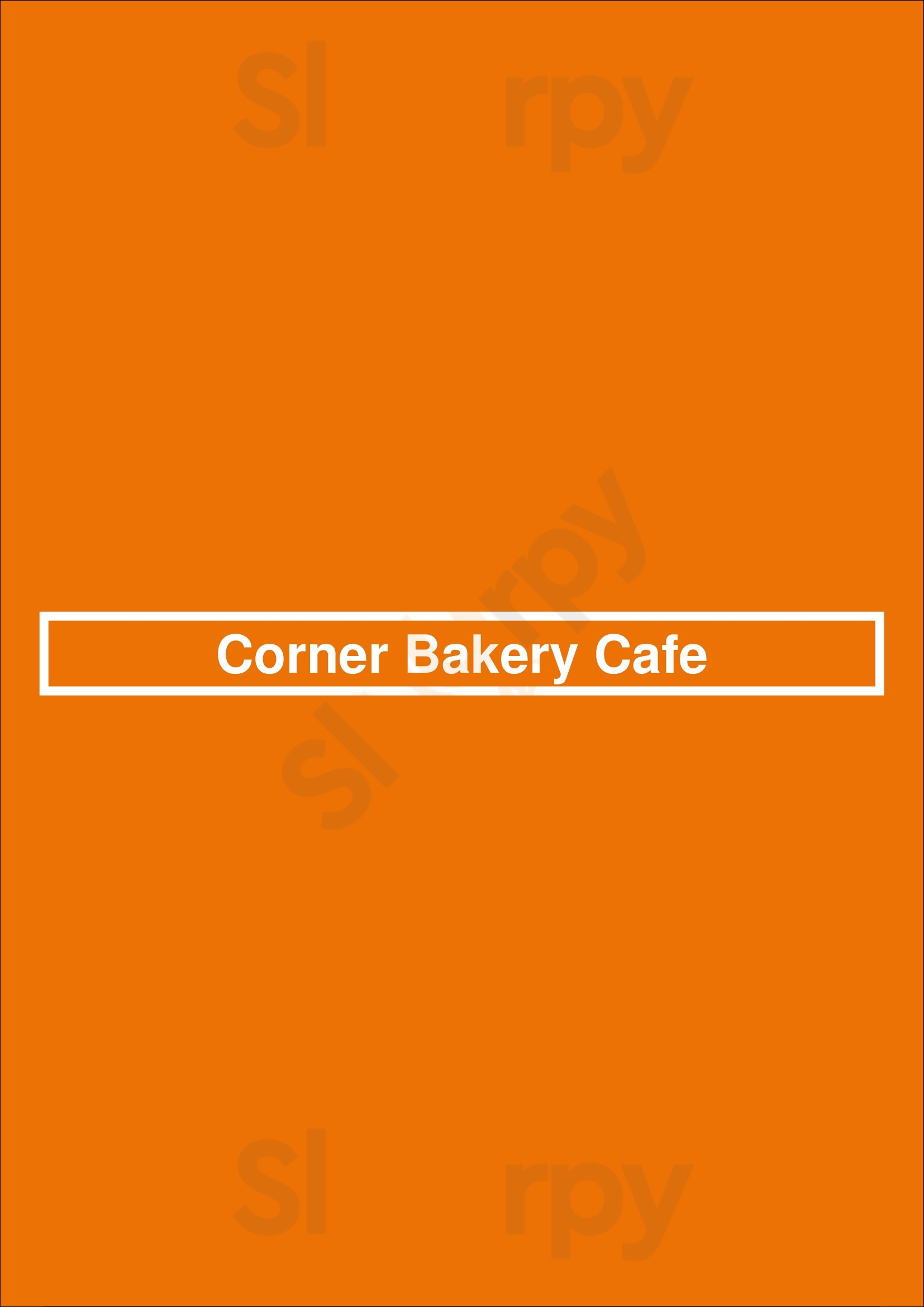 Main Menu - Corner Bakery Cafe