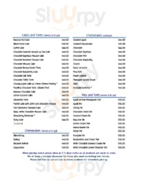 Sweet Somethings Desserts