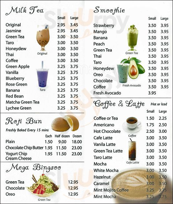 Honeyberry Santa Clara Menu - 1