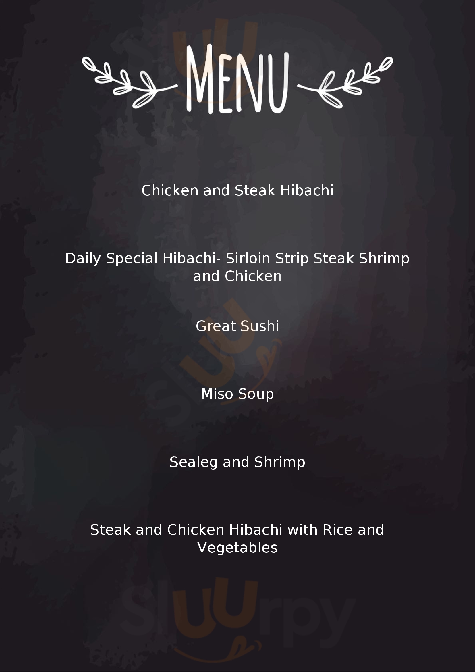 Japan Samarai Chesapeake Menu - 1