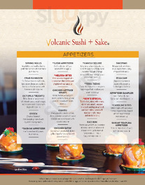 Volcanic Sushi + Sake