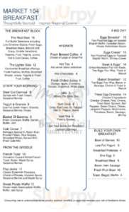 Market 104 menu
