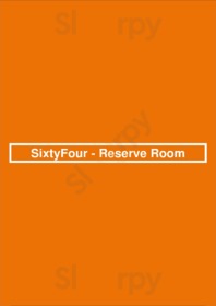 Sixtyfour - Reserve Room