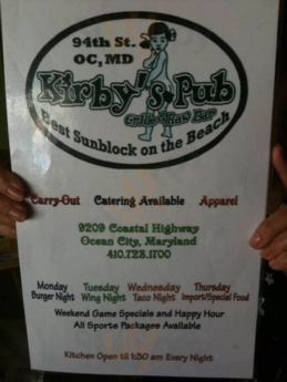 Kirby's Pub, Ocean City