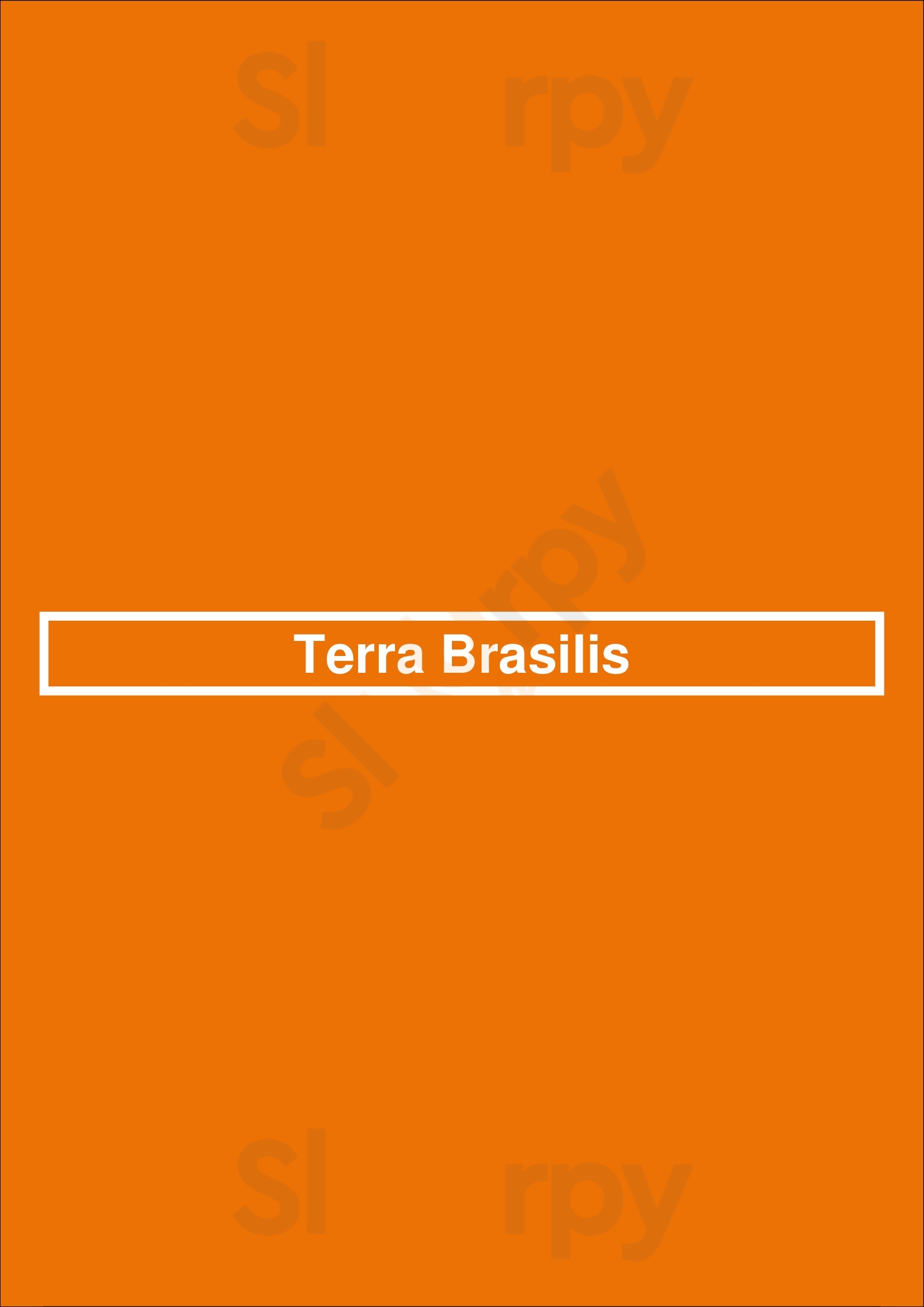 Main Menu - Terra Brasilis