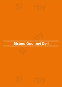 Sisters Gourmet Deli menu