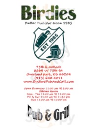 Birdies Pub And Grill