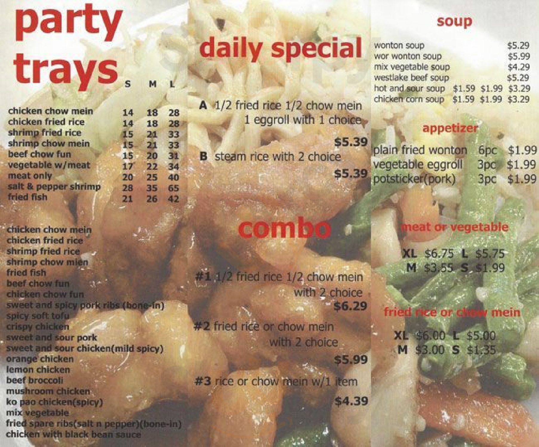 Main Menu - China Express