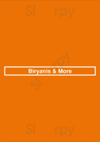 Biryanis & More, Irving