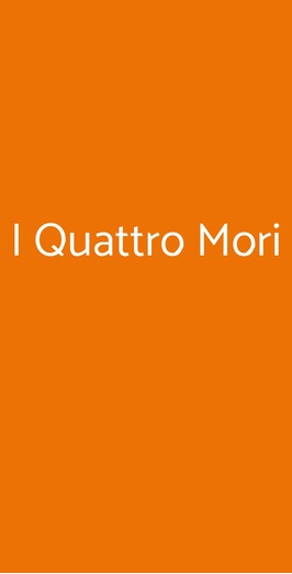 I Quattro Mori, Roma