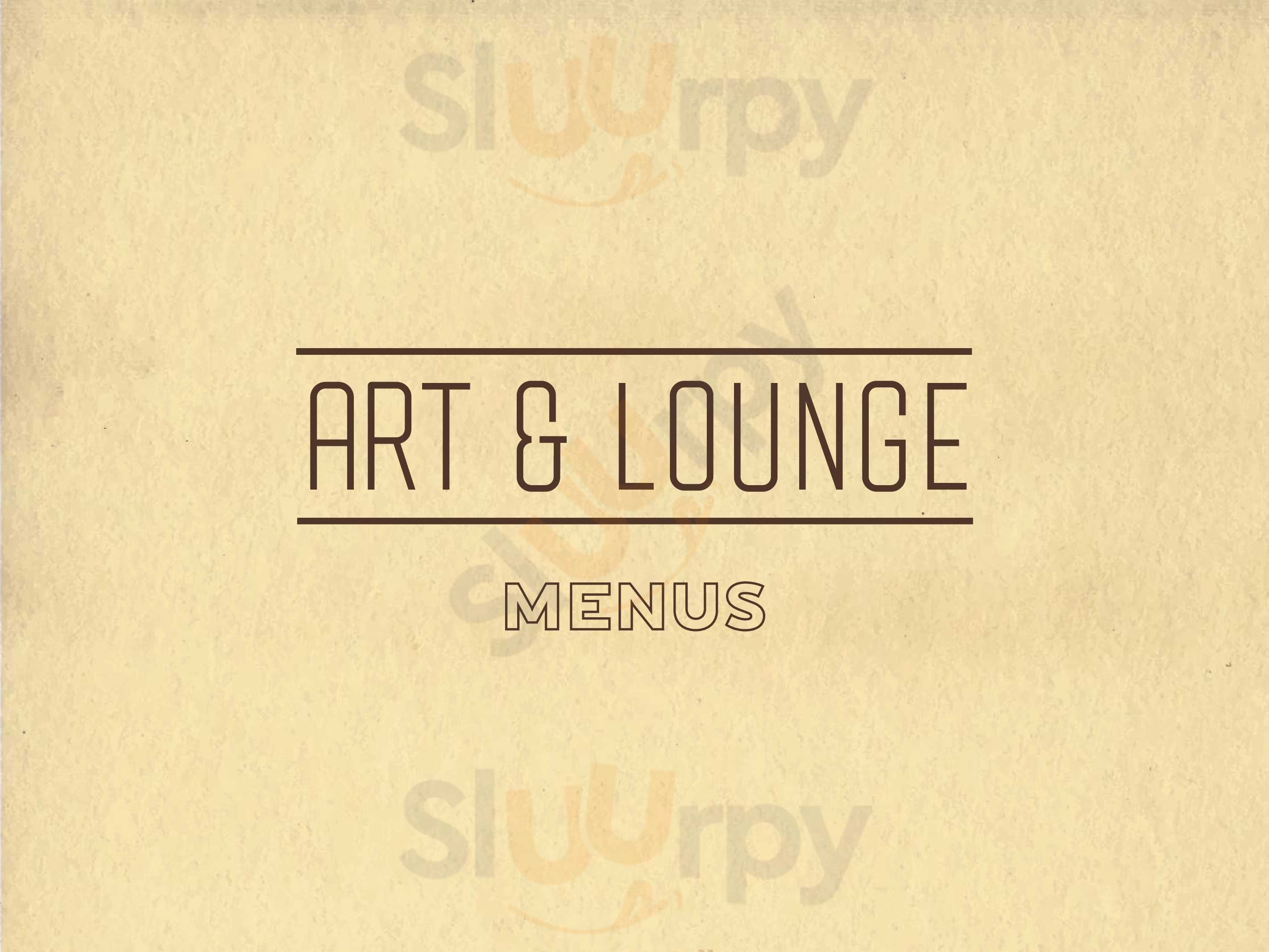 Main Menu - Art & Lounge