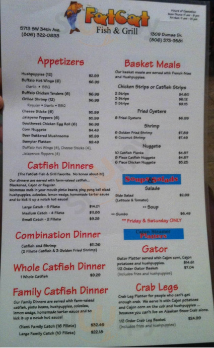 Fat Cat Fish & Grill