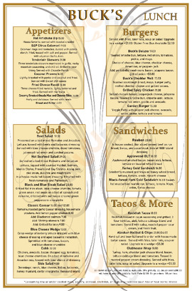 Buck's American Cafe