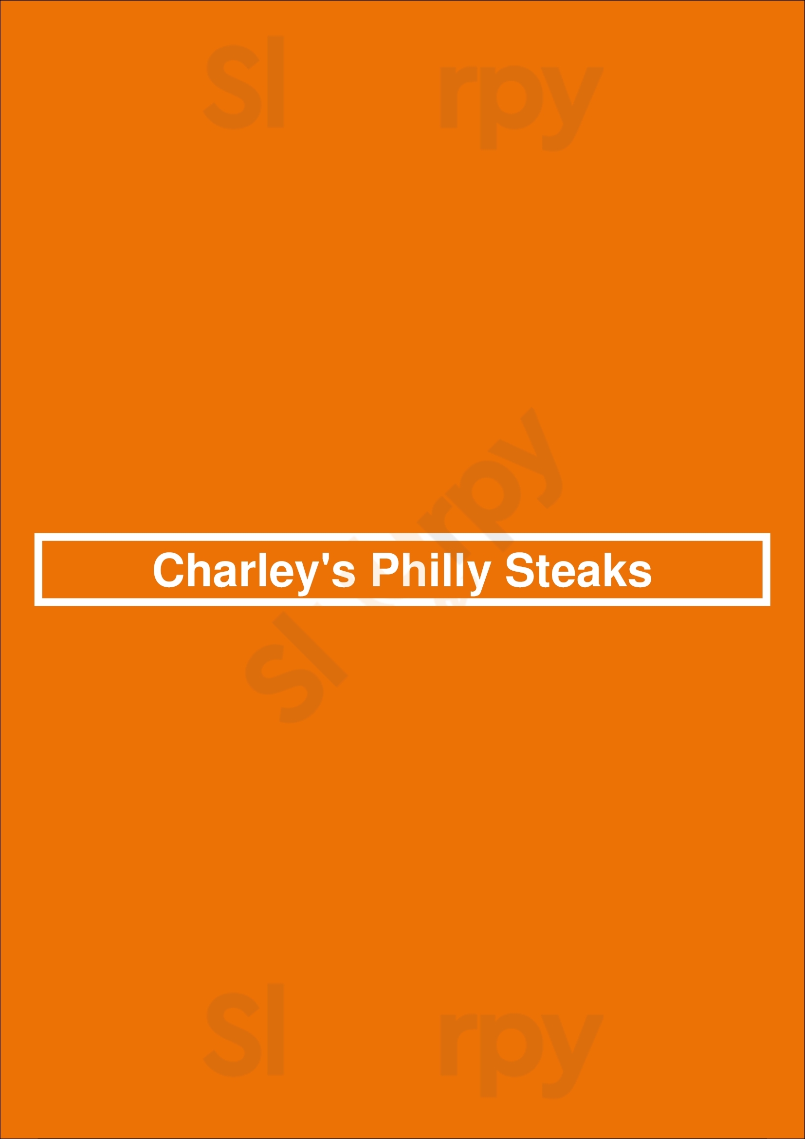 Main Menu - Charleys Philly Steaks