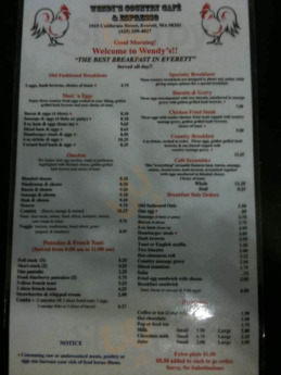 Wendy's Country Cafe