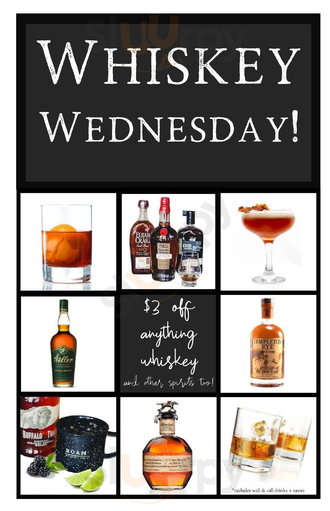 Main Menu - Roam Kitchen & Bar