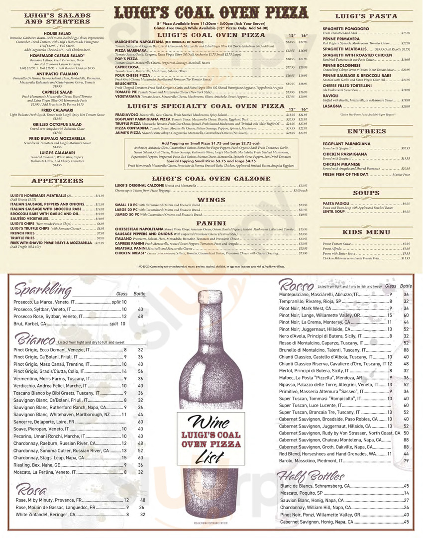 Luigi's Coal Oven Pizza