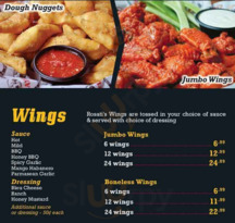 Rosati's Pizza Sports Pub menu