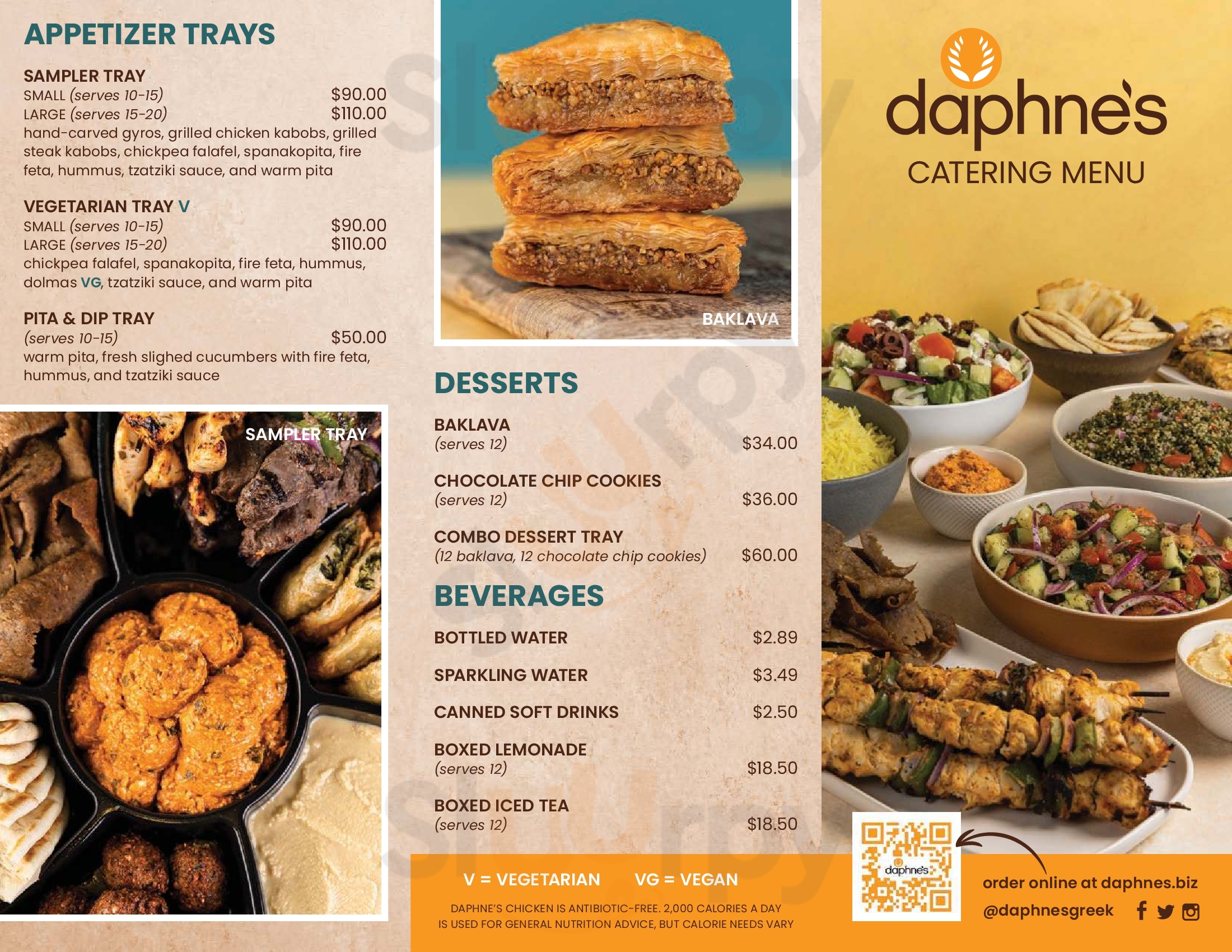 Main Menu - Daphne’s California Greek