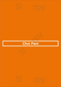 Chai Pani