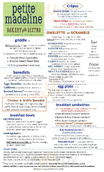 Petite Madeline Bakery