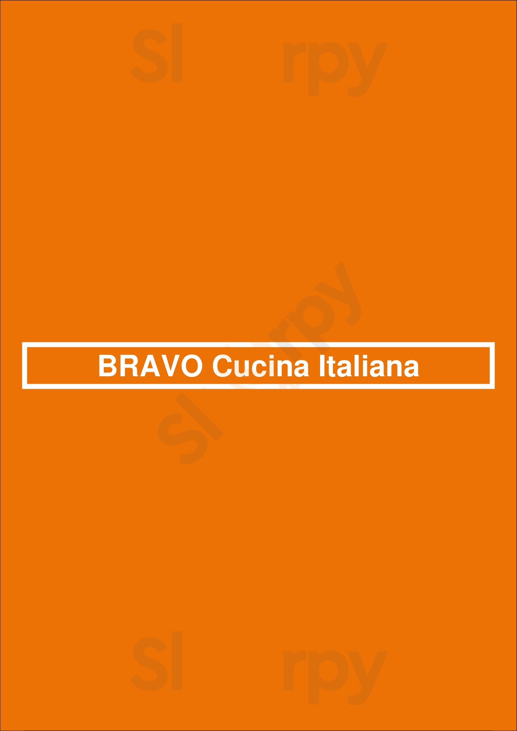 Bravo! Italian Kitchen Canton Menu - 1