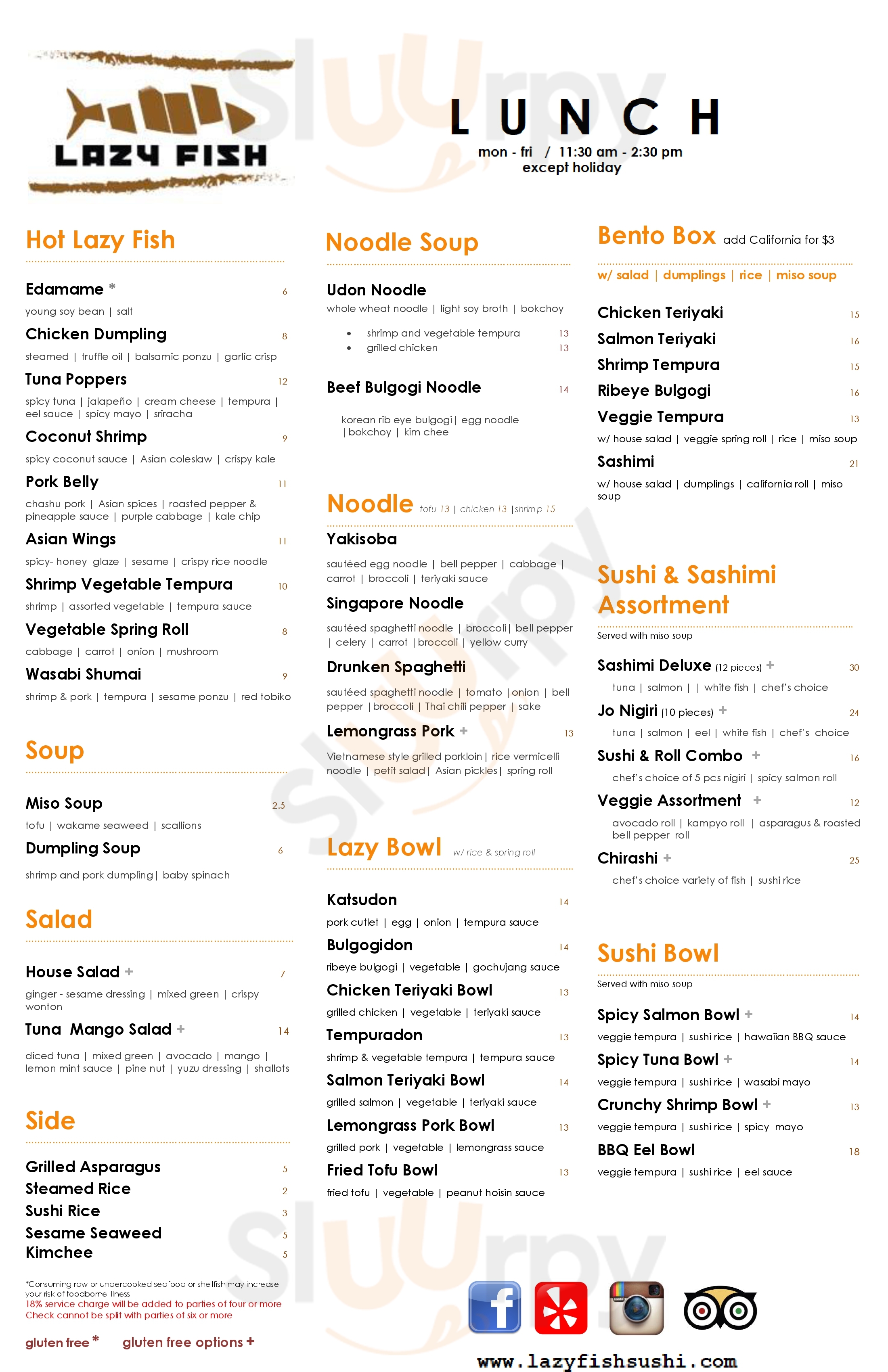 Main Menu - Lazy Fish