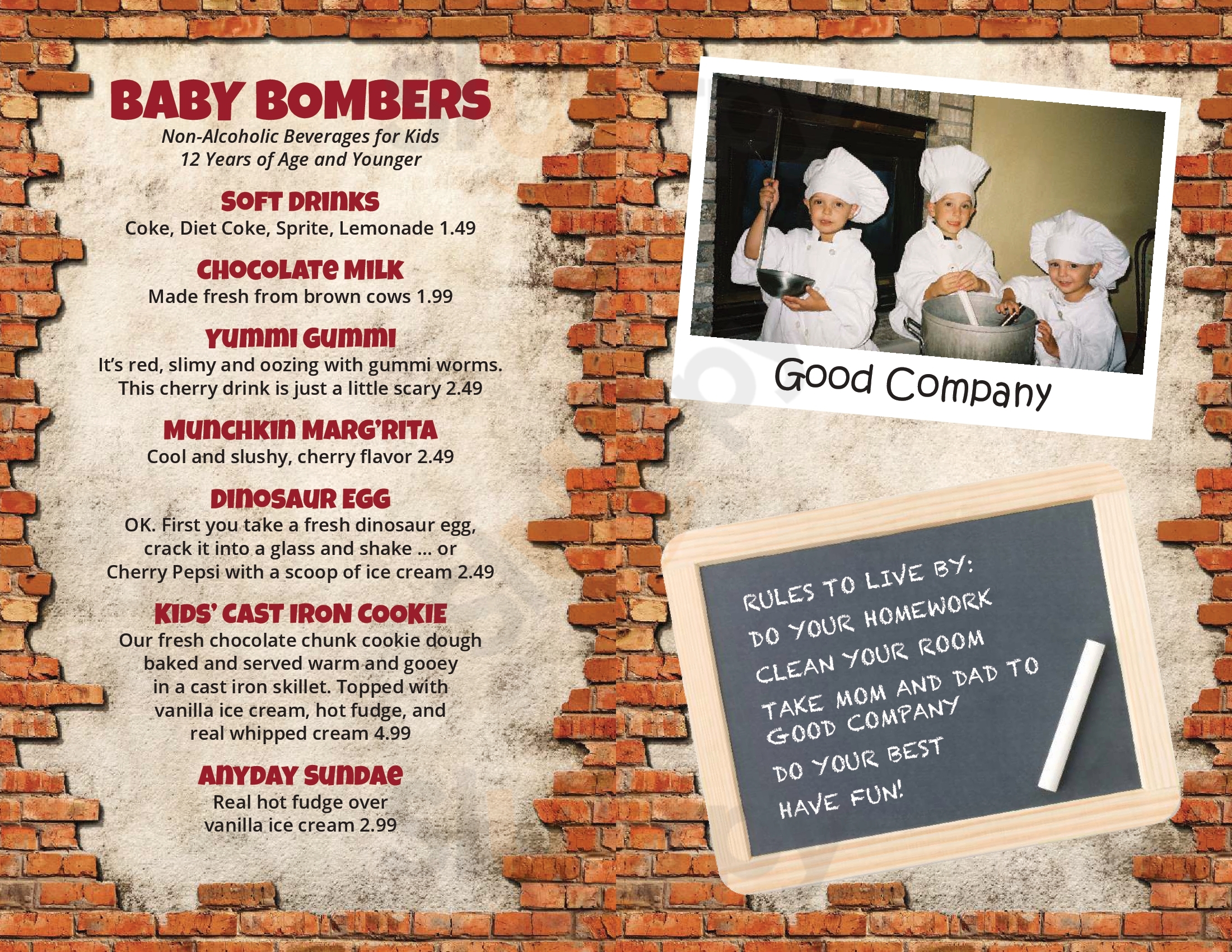 Main Menu - Pullmans