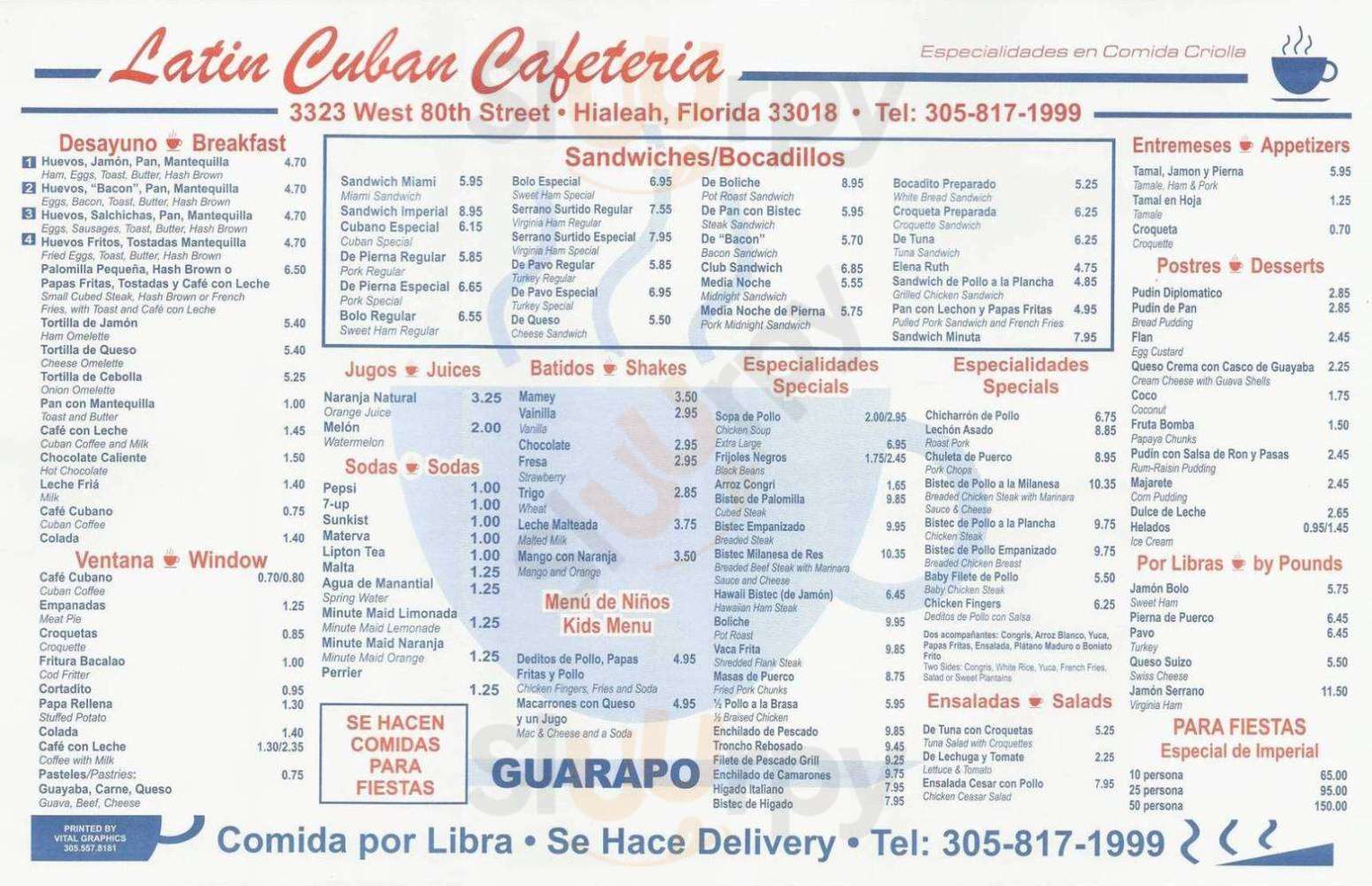 All - Latin Cuban Cafeteria