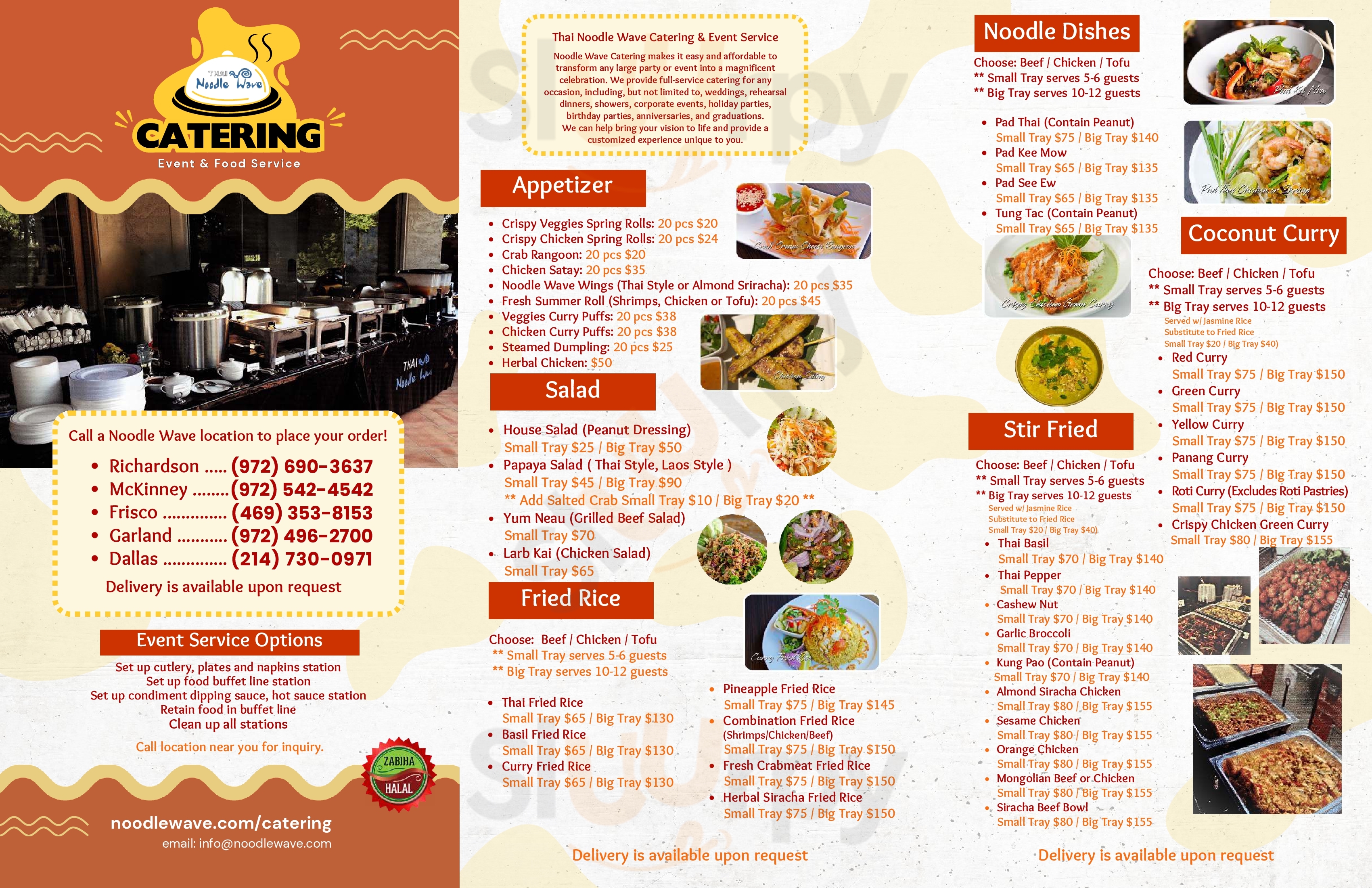 Noodle Wave Garland Menu - 1