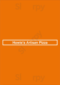 Howie's Artisan Pizza menu