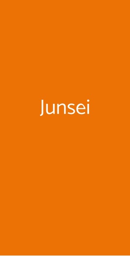 Junsei Sushi Testaccio, Roma