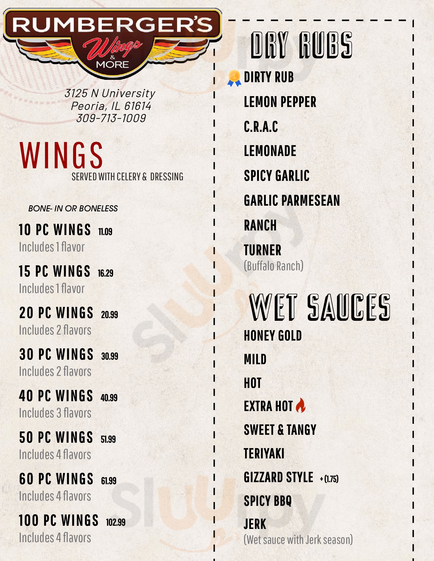 Main Menu - Rumbergers