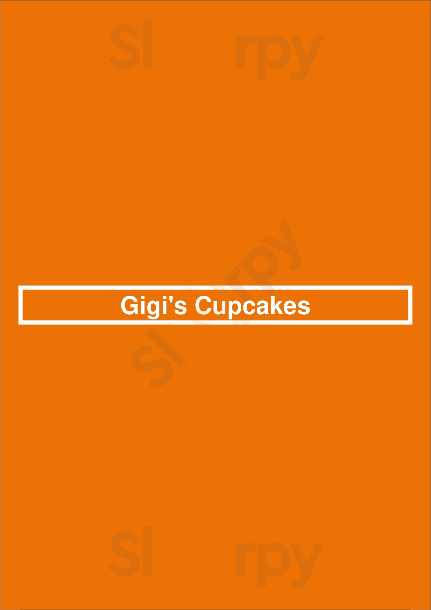 Gigi's Cupcakes Carrollton Menu - 1