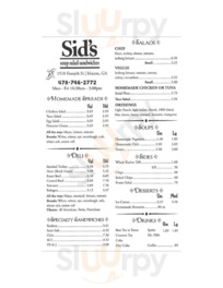 Sid's Sandwich Shop, Macon