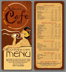 Bookmans Flag Cafe menu