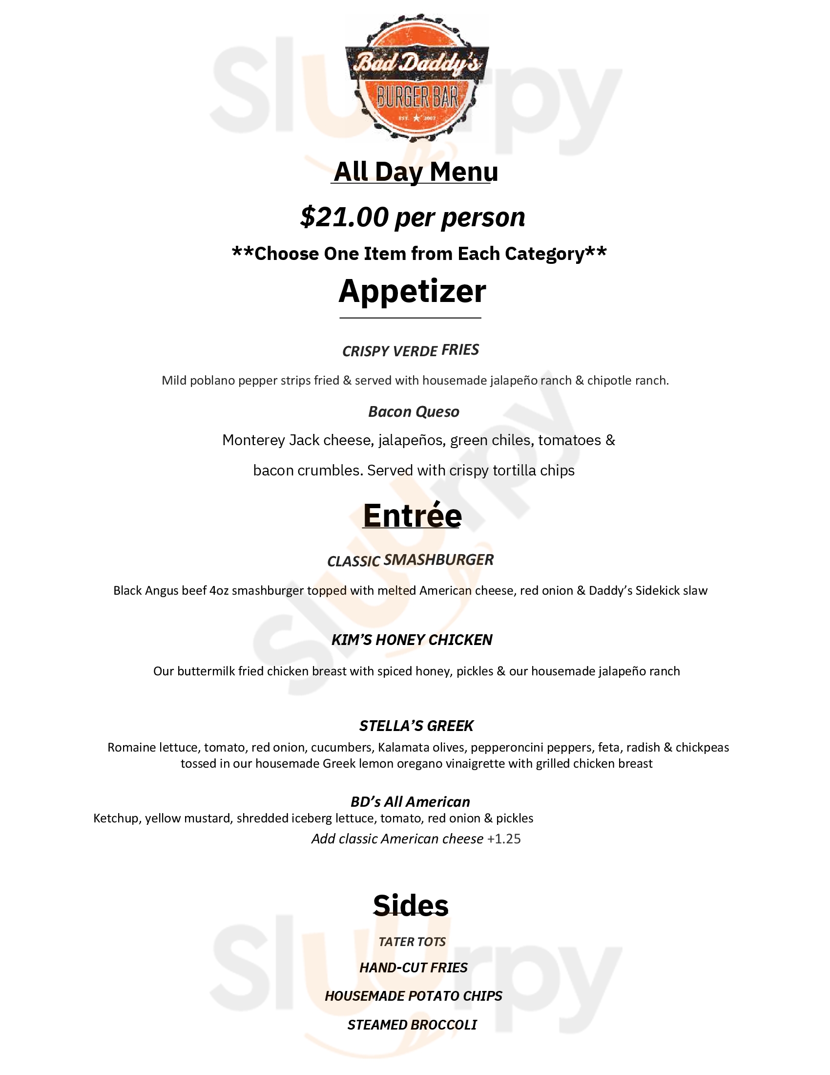 Historic Roswell Restaurant Week Roswell Menu - 1