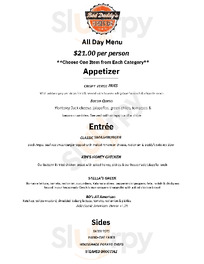 Historic Roswell Restaurant Week menu