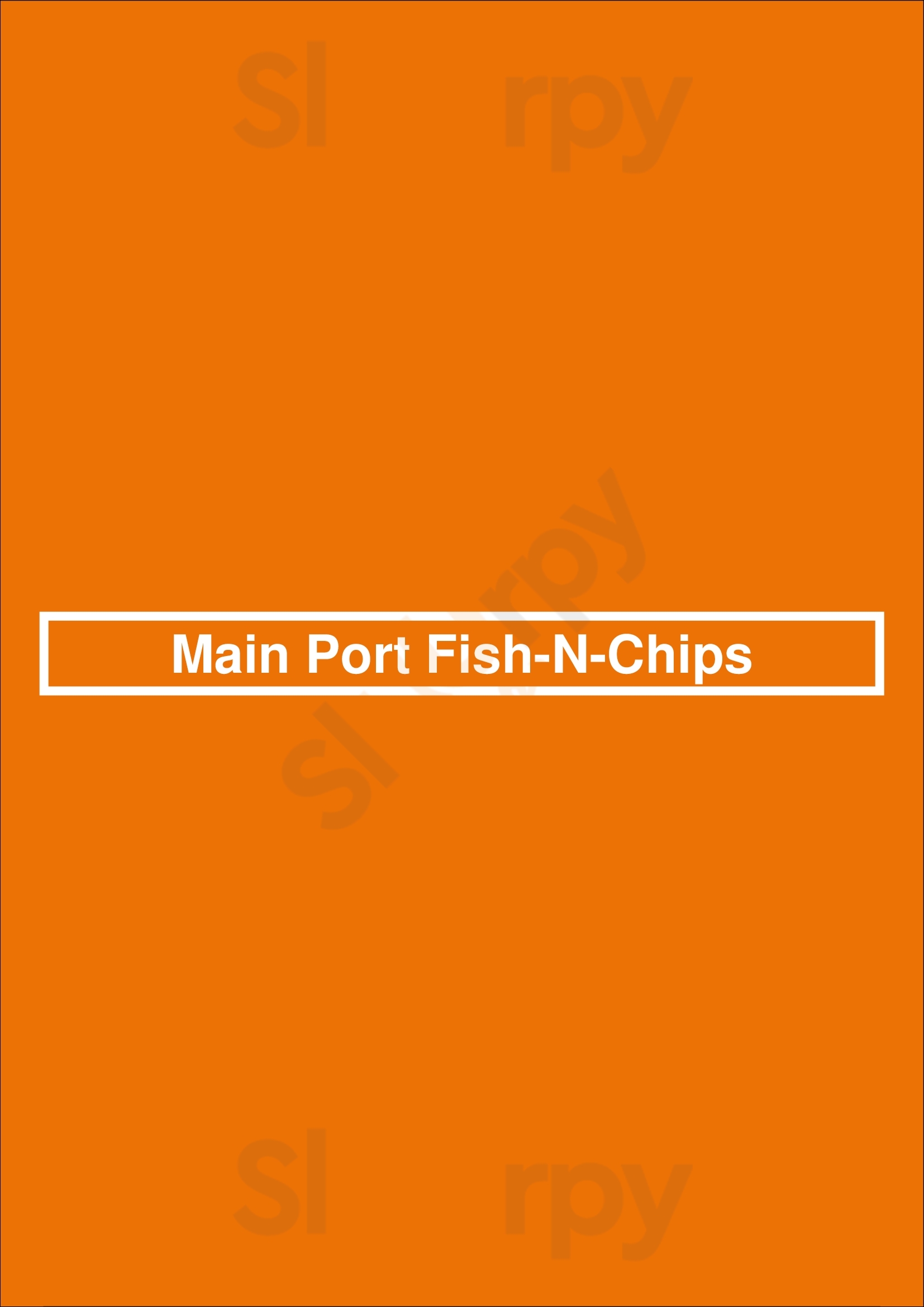 Main Port Fish-n-chips Bridgeport Menu - 1