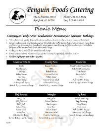 Penguin Foods