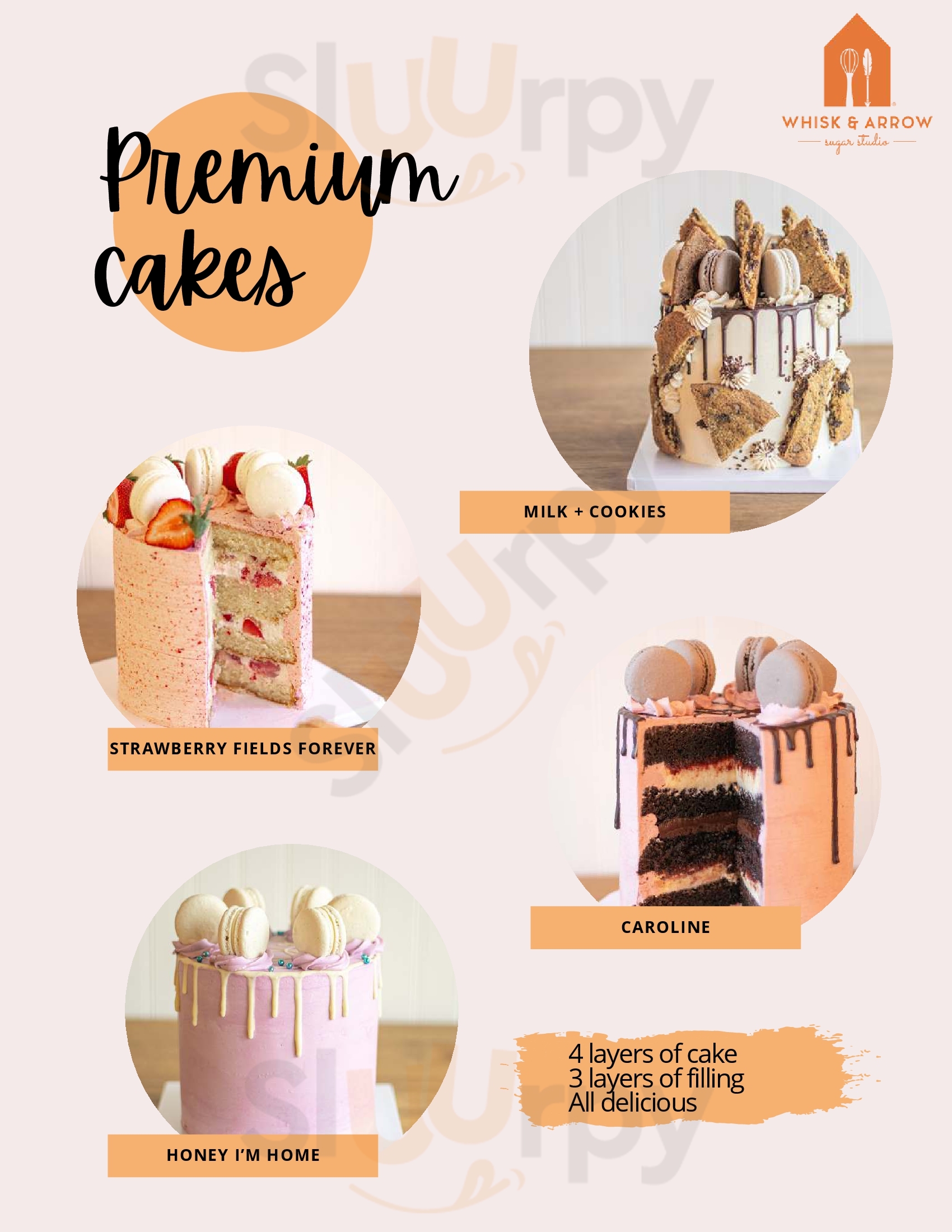 Main Menu - Whisk & Arrow Sugar Studio