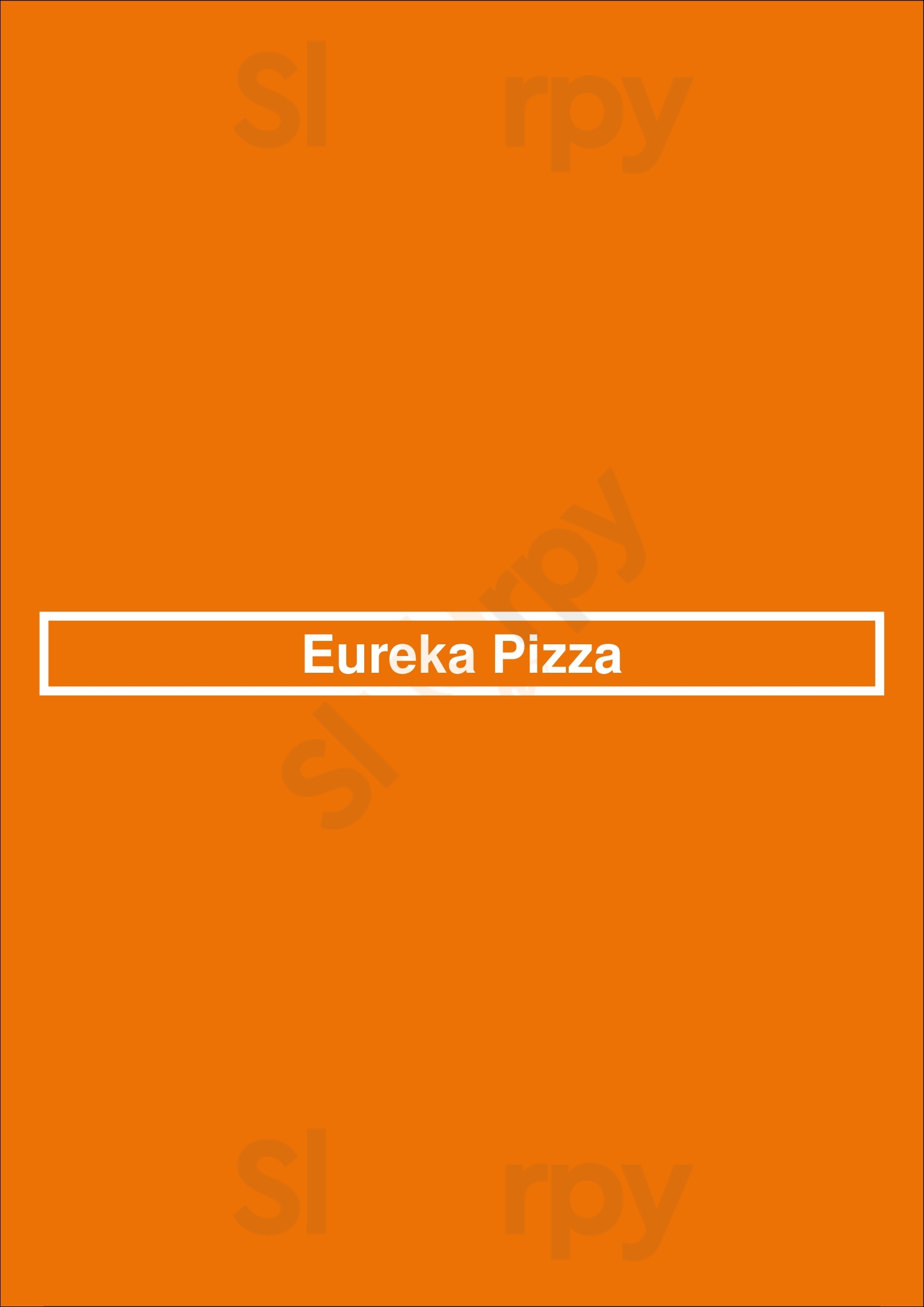 Eureka Pizza Fayetteville Menu - 1