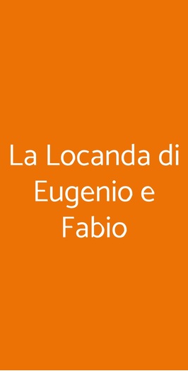 La Locanda Di Eugenio, Roma