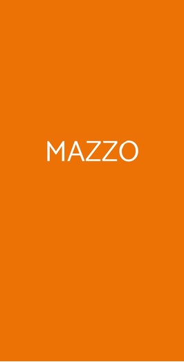 Mazzo, Roma