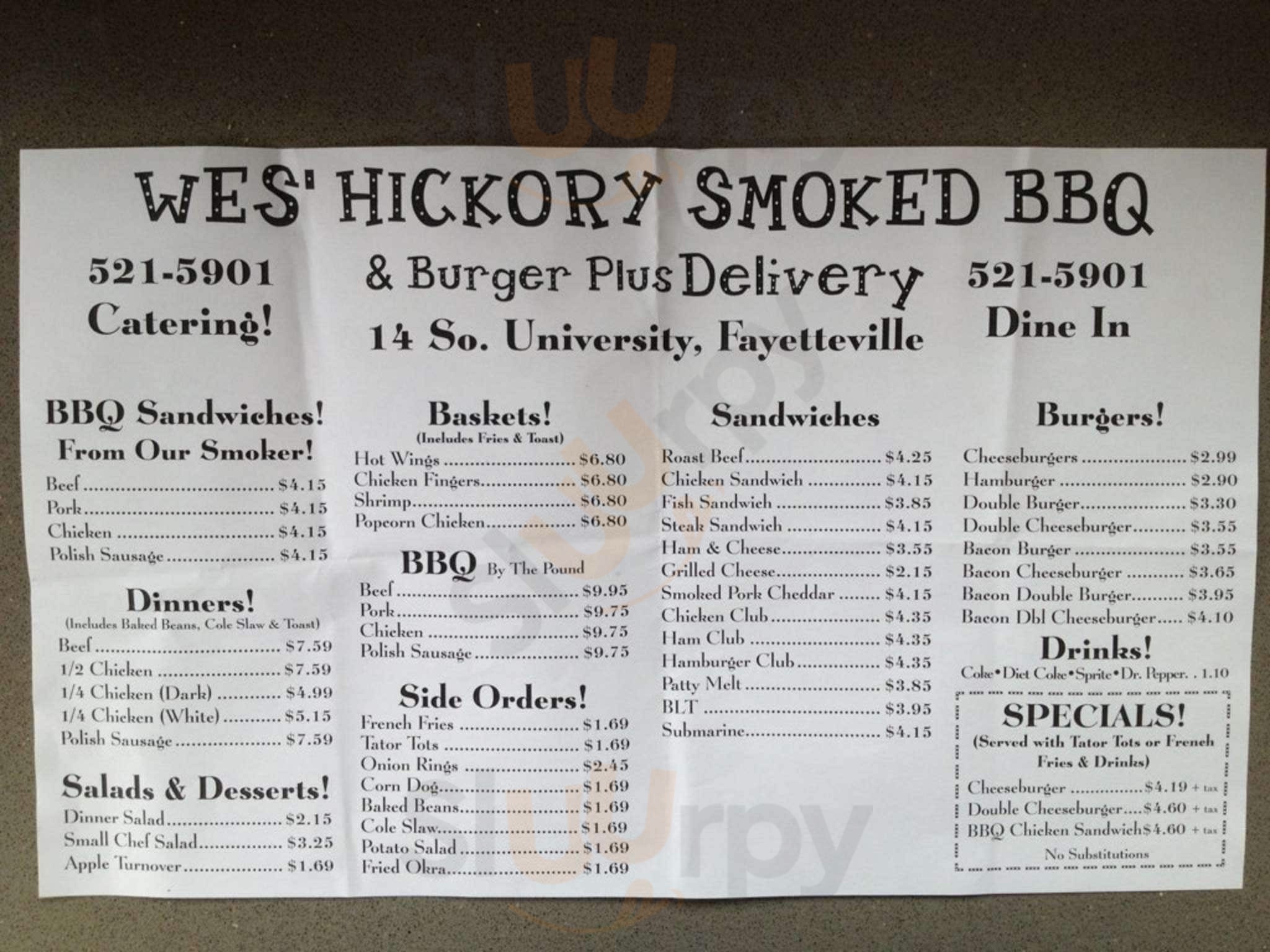 All - Wes's Barbeque