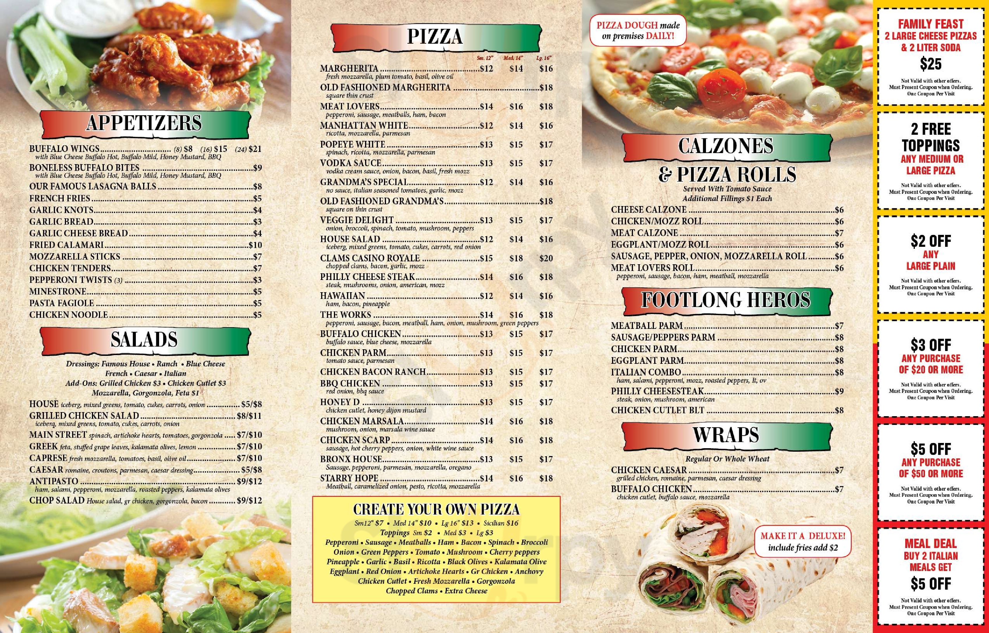 Home Slice Pizza Kitchen Norwalk Menu - 1