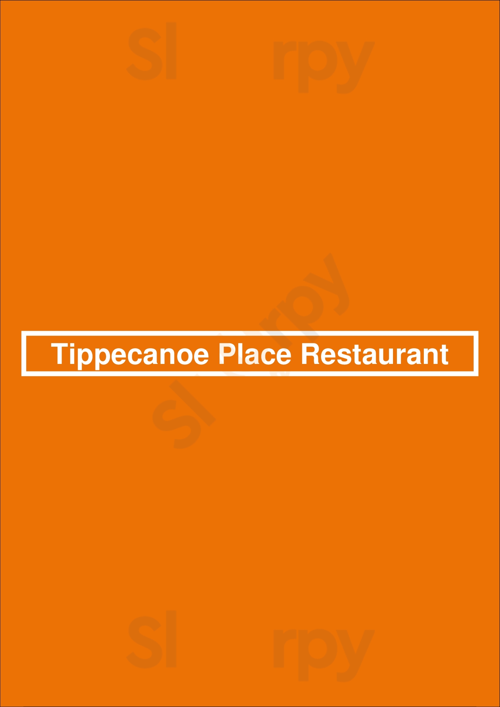 Tippecanoe Place Restaurant South Bend Menu - 1