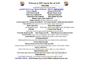 Md’s Sports Bar & Grill, Peoria