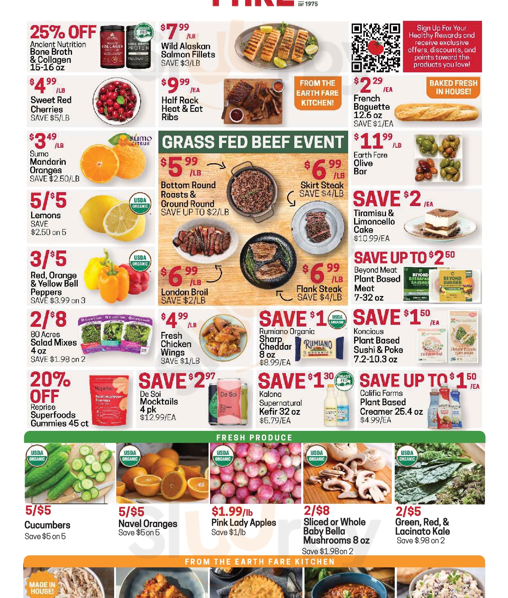 Earth Fare Boynton Beach Menu - 1